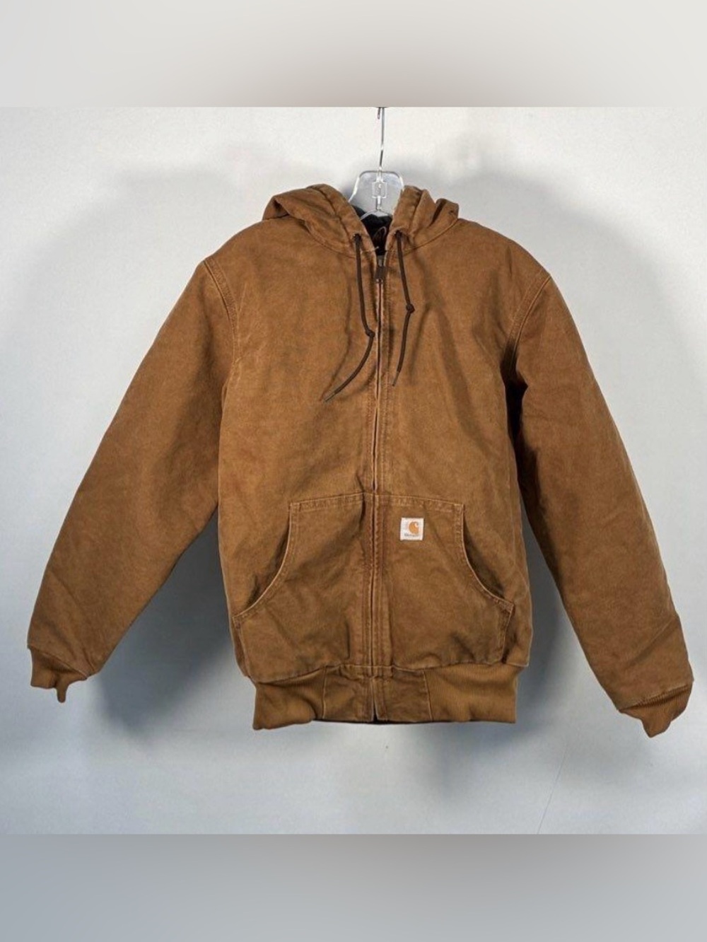 Vintage Carhartt Women's WJ130 Brown XS